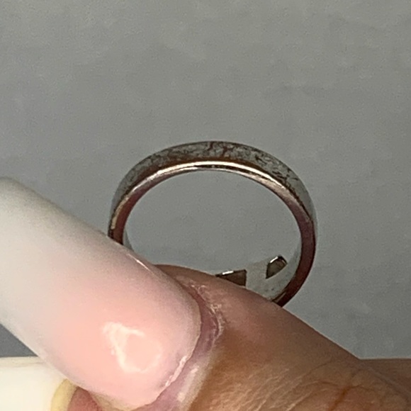 ✨✨✨✨SOLD✨✨✨✨Dior Diamante Silver Trotter Ring Size - Picture 5 of 6